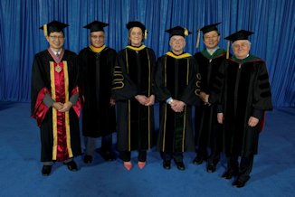 Honorary Fellows at Convocation